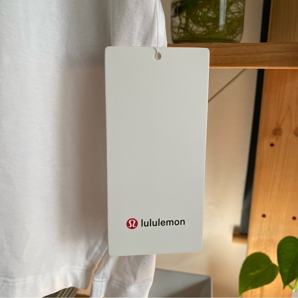 Lululemon White Classic-Fit Cotton-Blend T-Shirt 16 - Picture 14 of 16